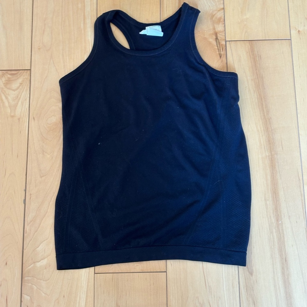 Athleta black sports top